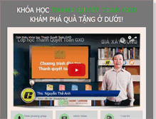 Tablet Screenshot of nghiemthuthanhtoan.com